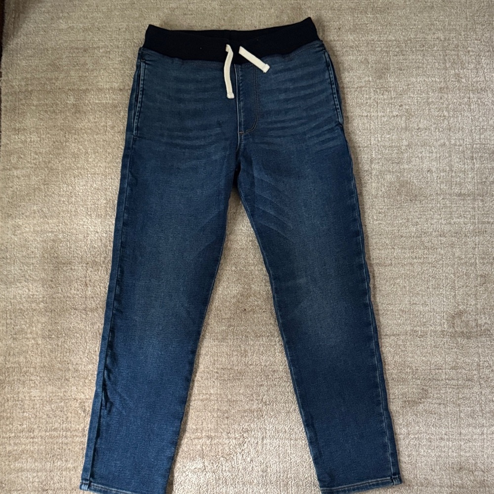 Crewcuts boys Dark Blue Jeans with stretch waist 10